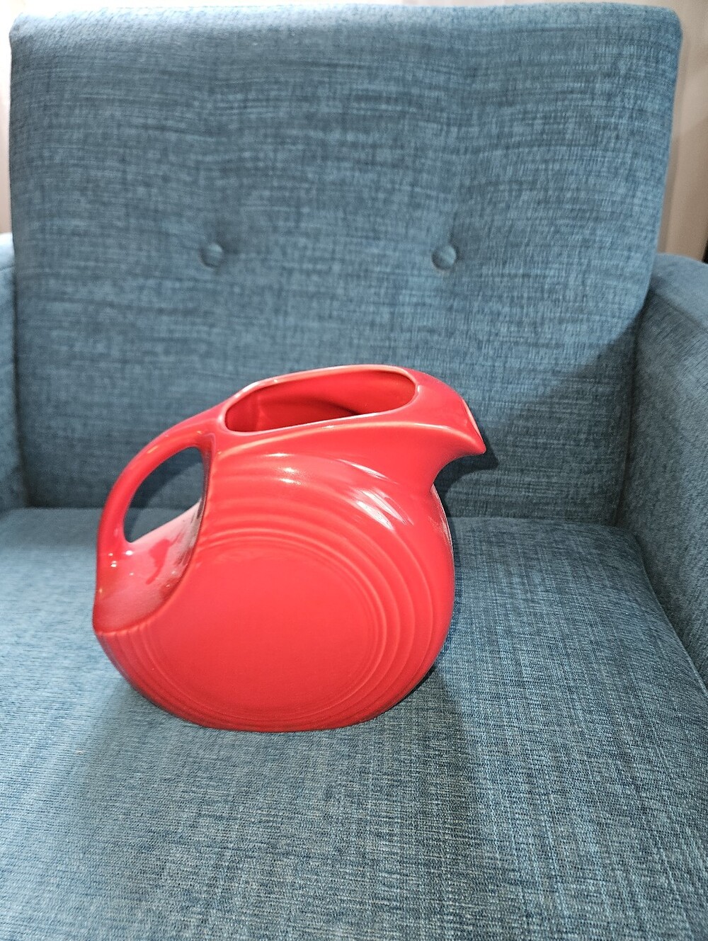 Fiestaware Disc Pitcher Scarlet